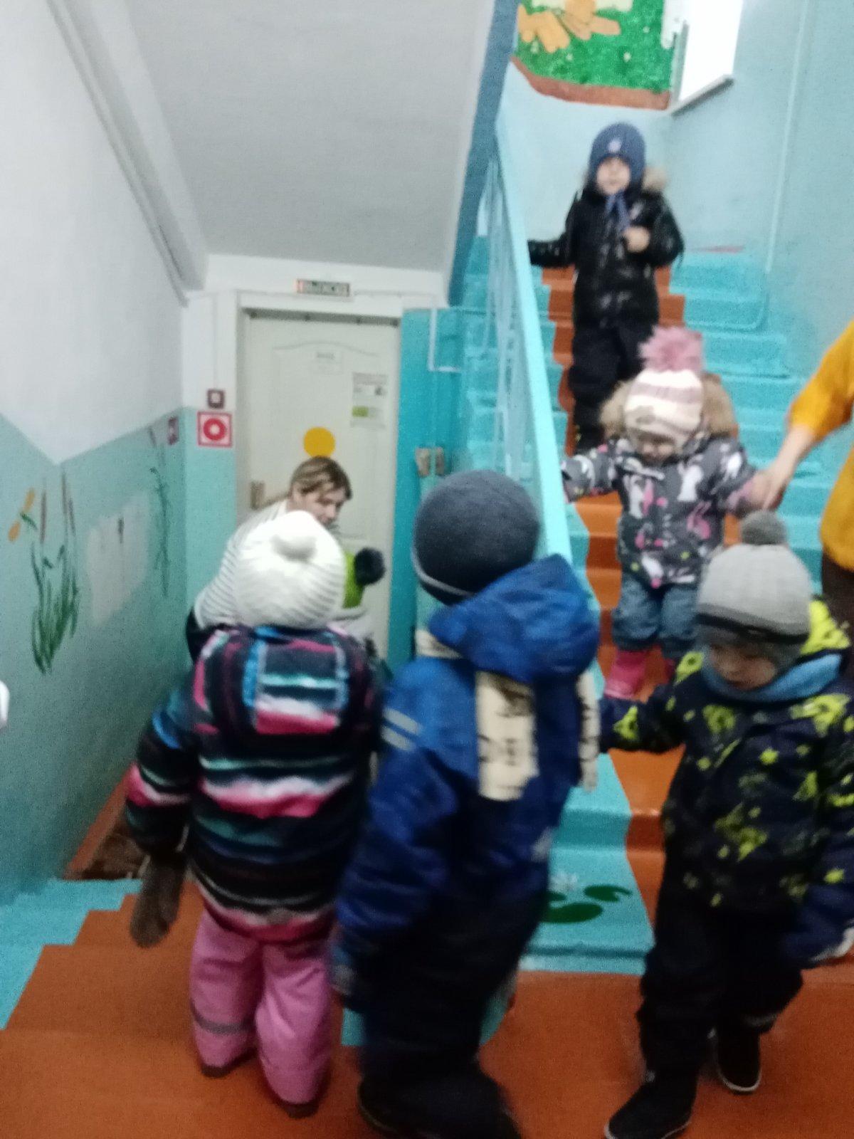 Тренировочная эвакуация прошла в дошкольной группе.