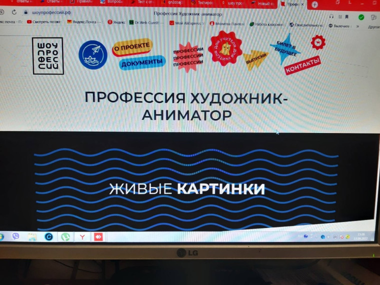 Шоу профессий.